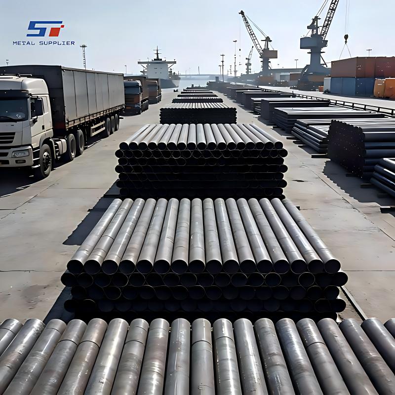 Shengtao livre avec succès une importante commande de tubes en acier sans soudure à un client étranger