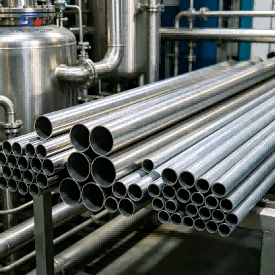 Réseau de tuyauterie en acier inoxydable sur mesure pour un réacteur chimique à haute pression