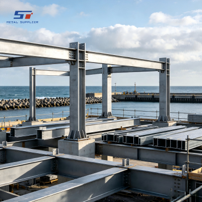 Évolution mondiale vers l'acier résistant à la corrosion dans les projets d'infrastructures côtières