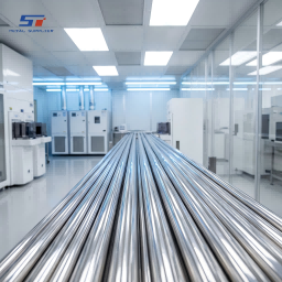 Solution de tubes de précision en acier inoxydable pour une salle blanche de semi-conducteurs