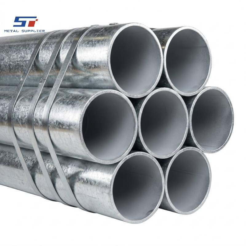 Outdoor Zinc Coated Steel Pipe