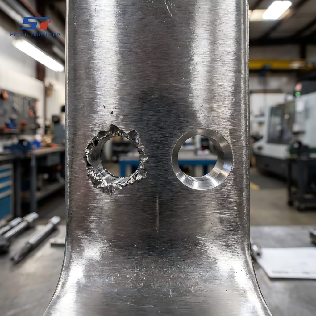 Pourquoi le contrôle des bavures est important dans l'usinage de précision de l'acier inoxydable