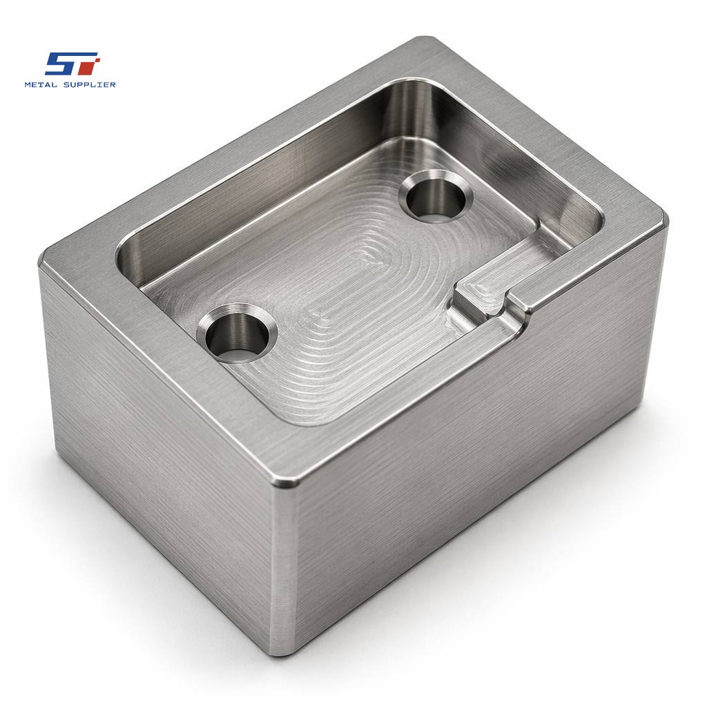 CNC machining stainless block parts